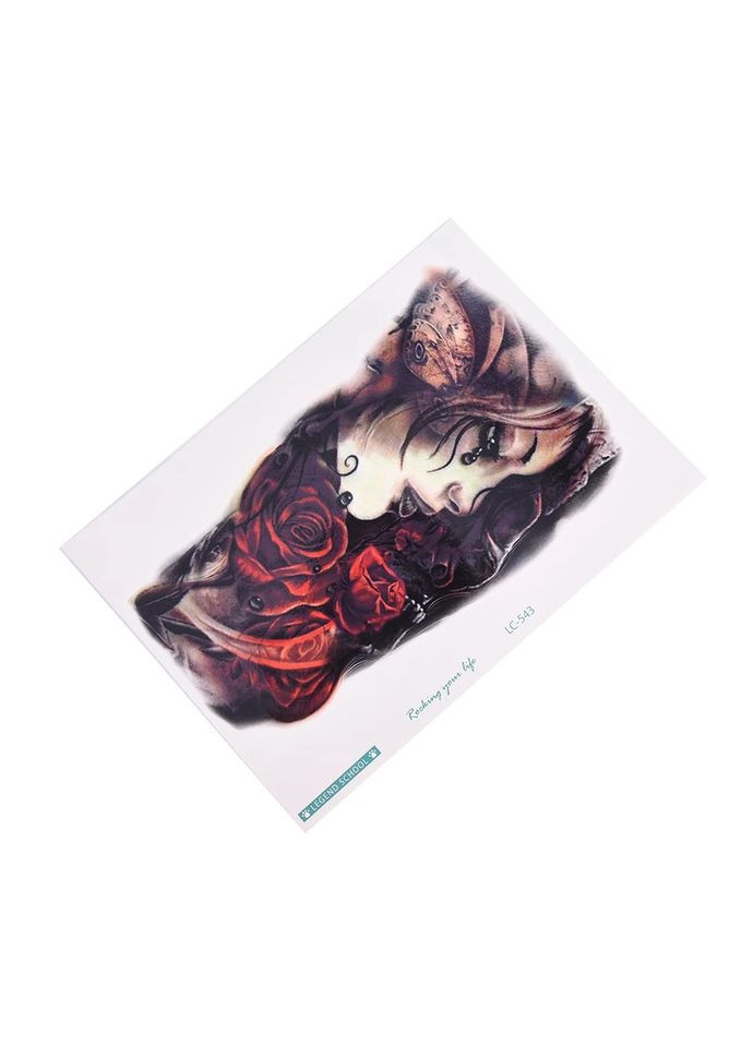 Тимчасове тату Ельфійка 21х15см водостійке LC543 Tattoo (367623476)