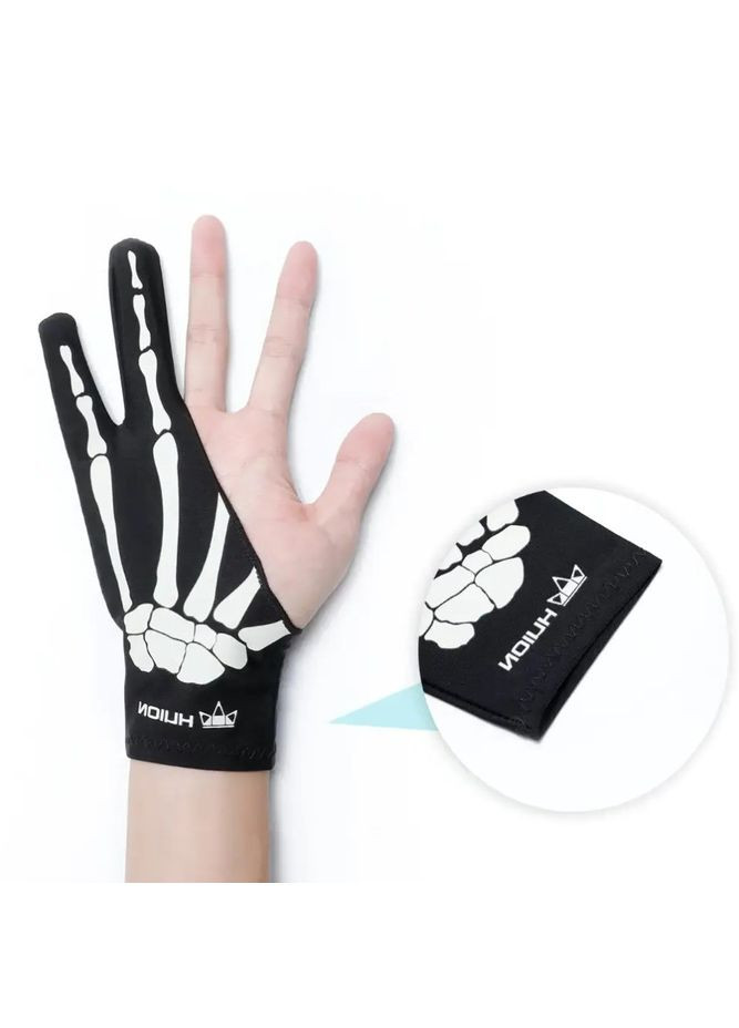 Рукавичка для графічного планшета GL04 Skeleton Left (на ліву руку) Huion (341325785)