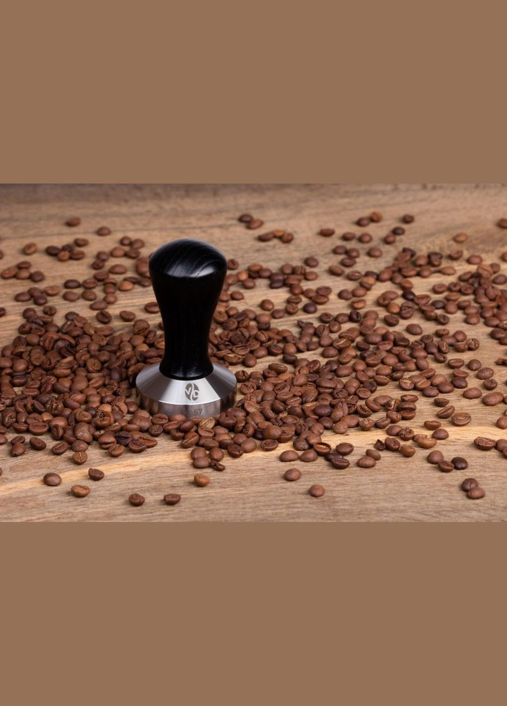 Темпер Чорний VD Класик Ø 58.4 мм. Чорний (R-30015-VS) VD Coffee (303974673)
