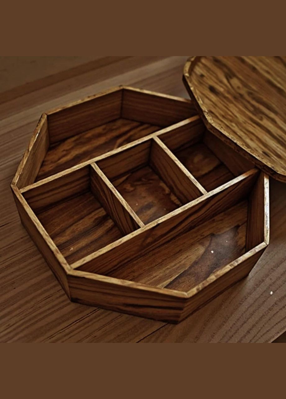 Менажница из дерева Бирия мербау (МЕН-002425) No Brand (327848430)