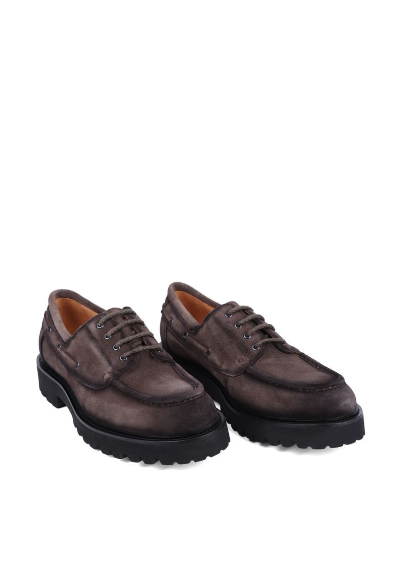 Чоловічі Туфлі 537D-101-372 Коричневий Замша Miguel Miratez (368753817)