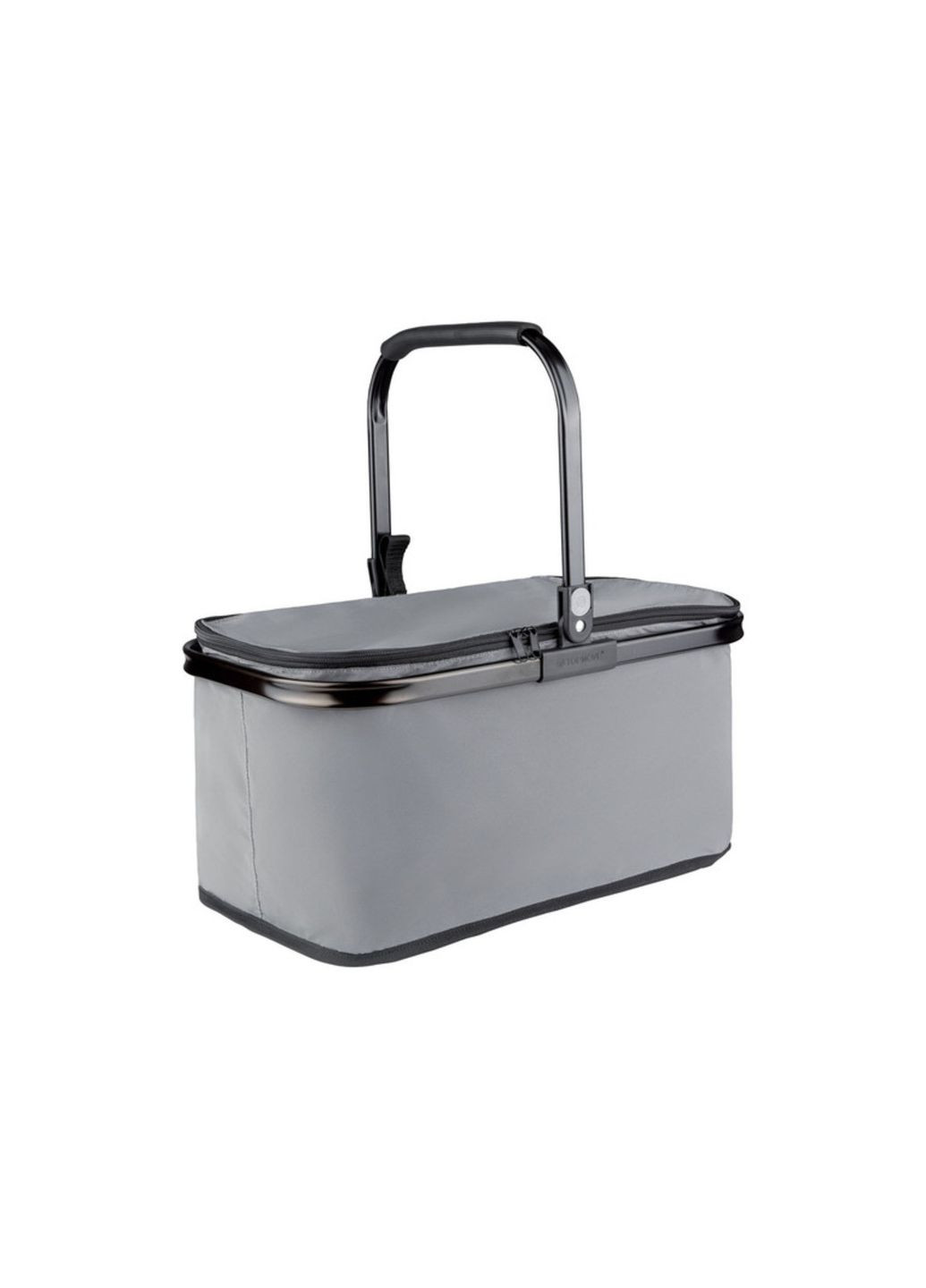 Корзина для покупок и пикника TOPMOVE светоотражающая сложенная с алюминиевой рамой, 26 л и удобной ручкой Lidl (363043649)