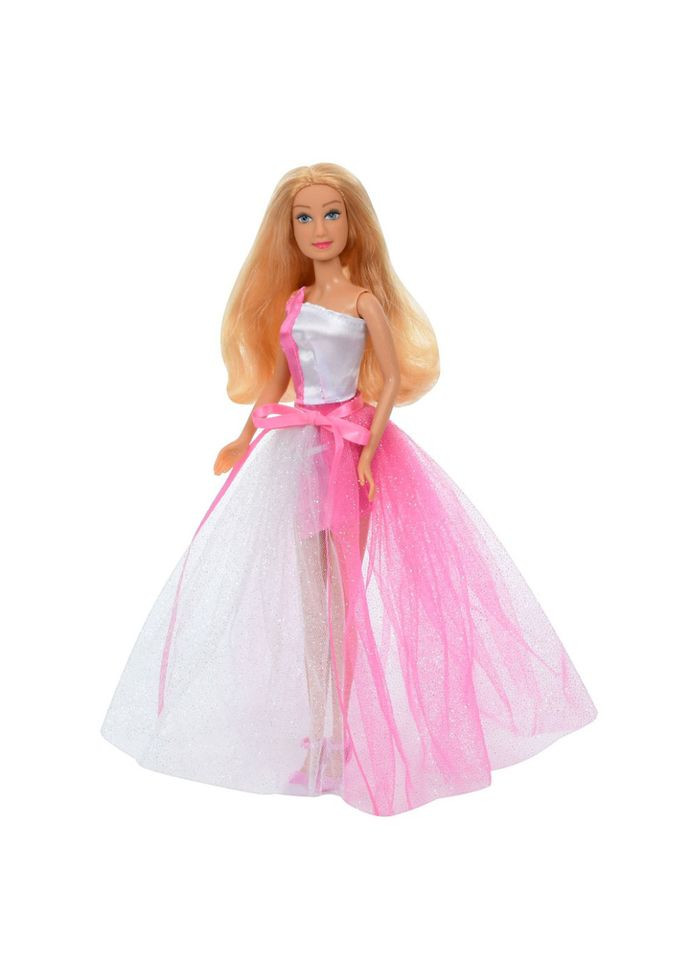 Детская игрушечная Кукла 8456 в бальном платье Розовый Bambi (371597853)
