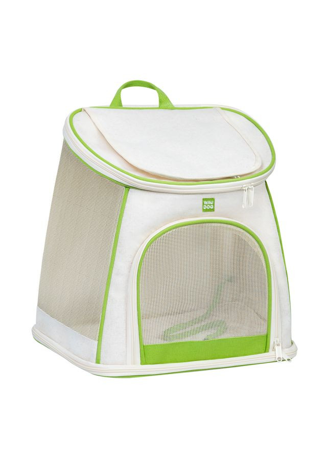 Рюкзак-переноска для кошек и мелких пород собак Relax Eco, 40*40*26 см, до 8 кг WAUDOG (322073890)