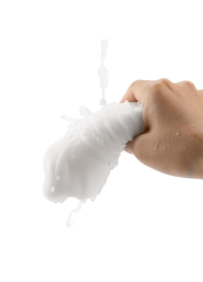 Мастурбатор DECOR 1-D, эффект всасывания, ребрышки-кольца, зауженный диаметр Otouch (297573707)