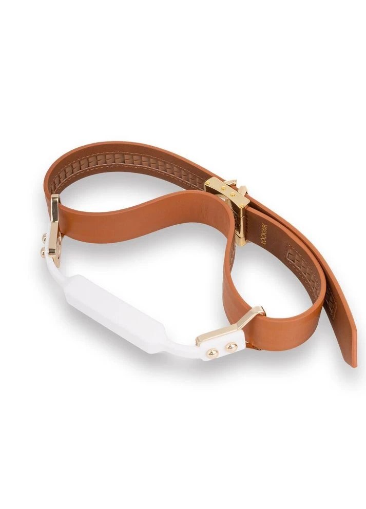 БДСМ-набір Teasing & Impact-Play Brown Set Lockink (383072603)