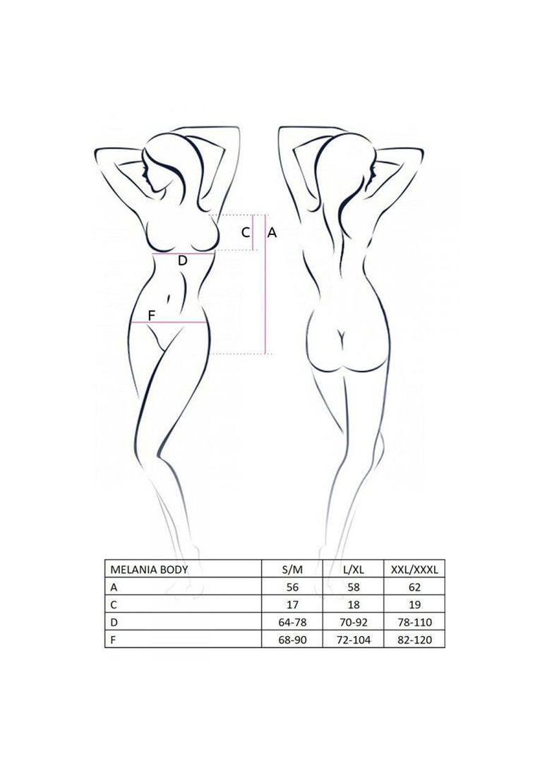Боди MELANIA BODY L/XL, black Passion (369951354)