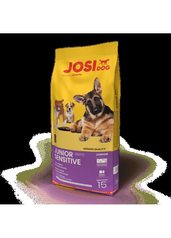 JosiDog by Junior Sensitive - Сухий корм для цуценят c чутливим травленням - 15 кг Josera (327070383)