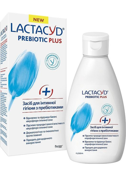 Средство для интимной гигиены с пребиотиками Prebiotic Plus 200ml (838880-31015980) Lactacyd (368662640)