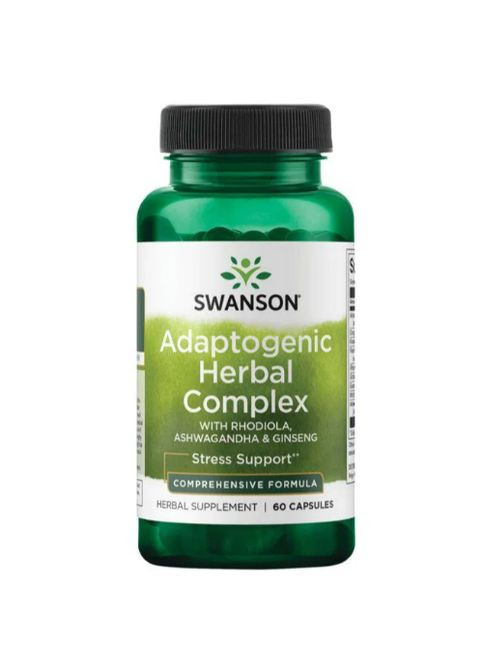Adaptogenic Herbal Complex 60 Caps Swanson (289978679)
