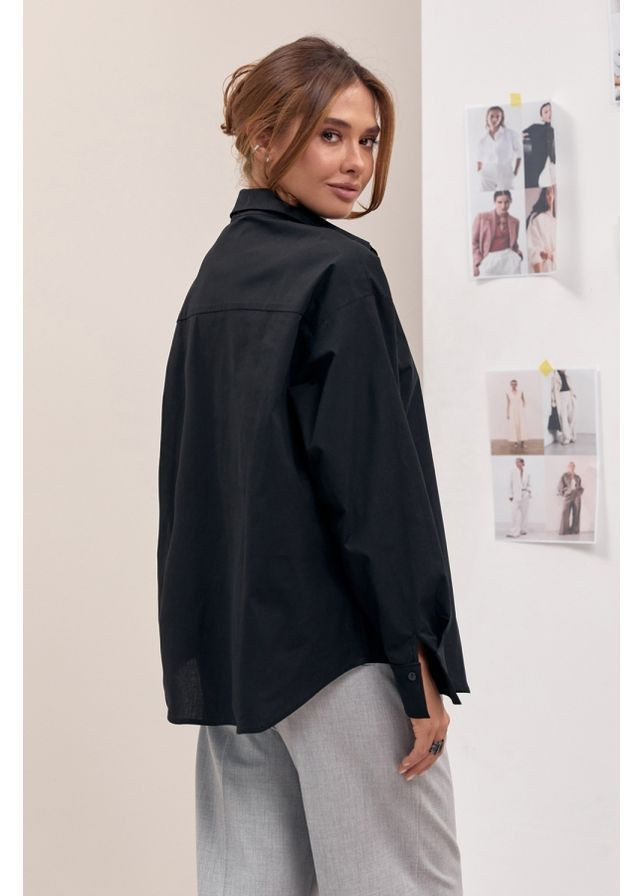 Черная рубашка Triko Bakh