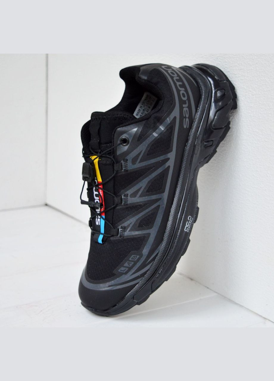 Чорні Осінні чоловічі кеди чорні шкіряні з сіткою весняні літні стильні No Brand кросівки