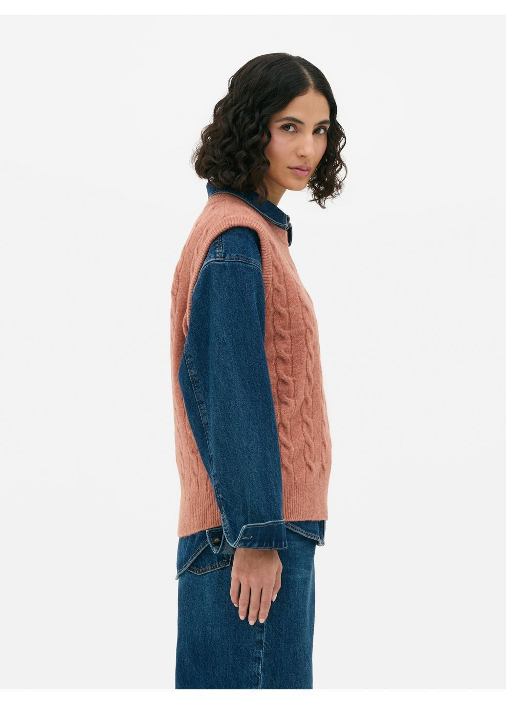 Жилетка,цегляний, Primark (368151223)