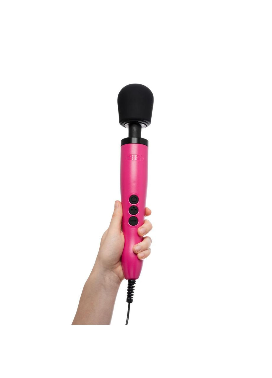 Вибромассажер DOXY Original Pink, очень мощный, питание 220В, пульсирующие вибрации No Brand (366877282)