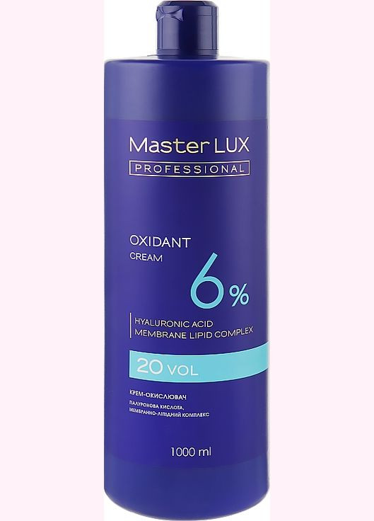Крем-окиснювач 6% Professional 1000ml (813404-121016) Master Lux (368659426)