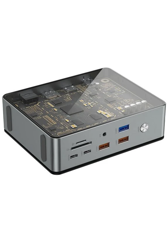 Перехідник HUB Matrix docking station 16in1 W1601 WIWU (387593768)