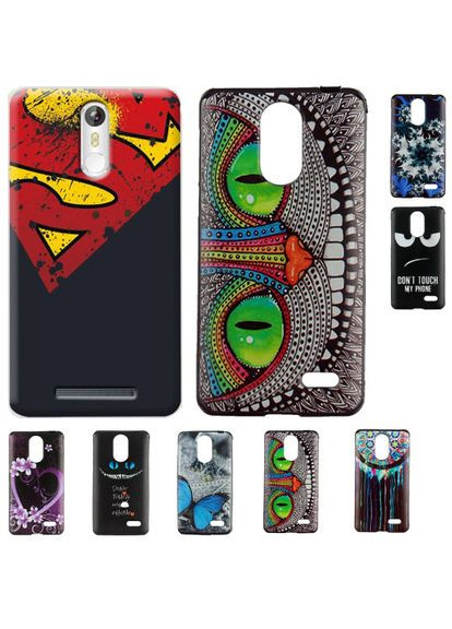 Силиконовый чехол бампер c рисунками M5 Plus Leagoo (369646790)