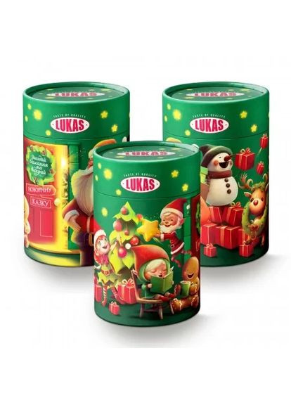 Новорічний подарунок Новорічна казка 400г Лукас (367984304)