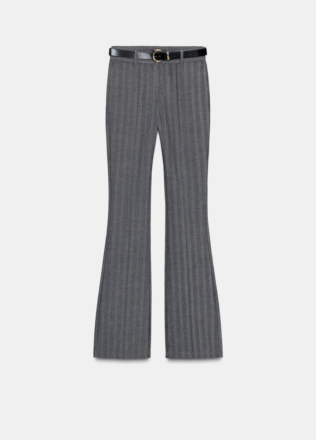 Серые демисезонные леггинсы Zara