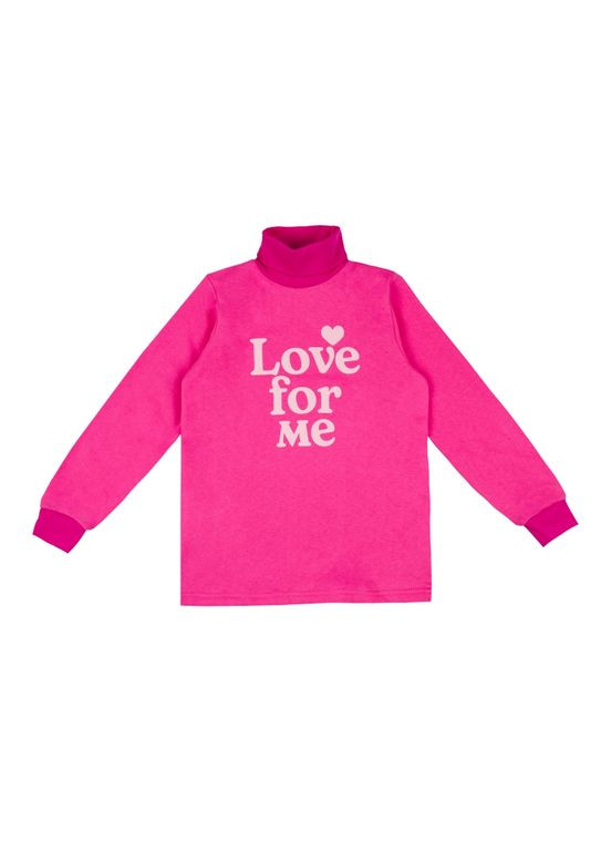 Розовый зимний свитер детский для девочки sv-25-13 GABBI