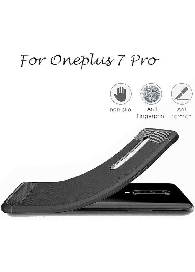 Протиударний чохол для OnePlus 7 Pro Чорний захисний бампер TPU (345750750)