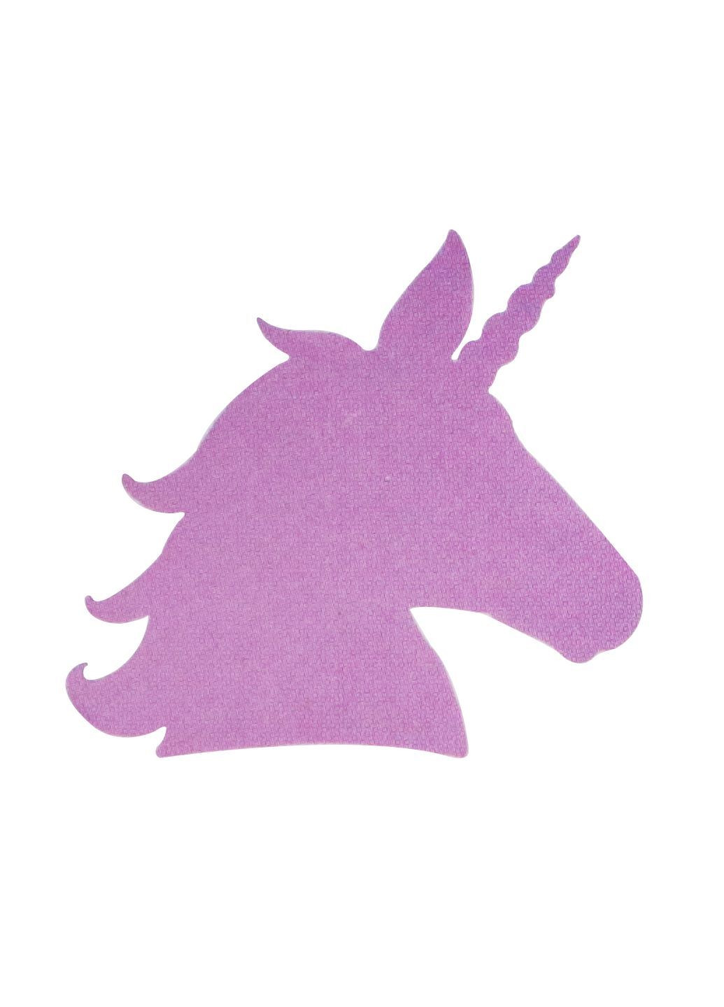 Самоклейна магнітна плівка для малювання крейдою "Єдиноріг" 40х37 см рожевий Crelando (326052152)