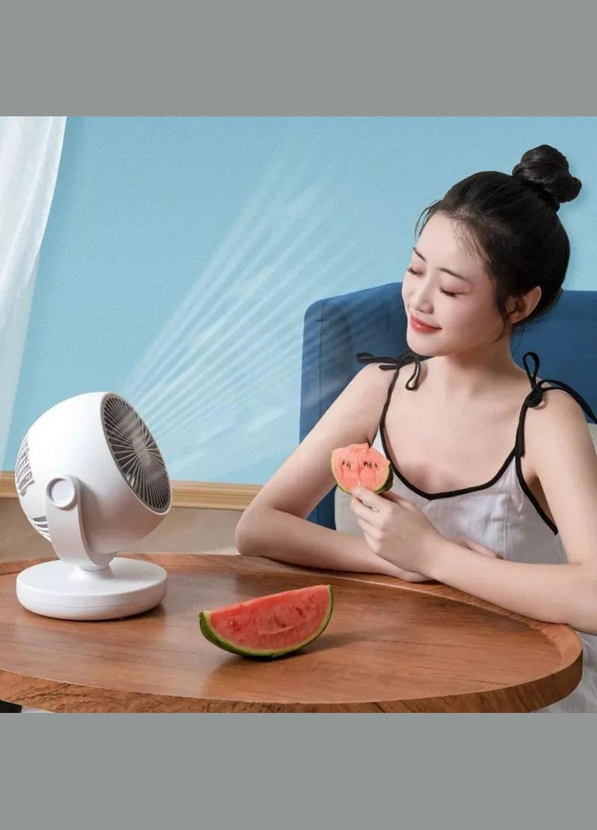 Вентилятор Xiaoda Desktop Circulation Fan Pro, настольный, аккумуляторный, 120° вращение Xiaomi (346493894)