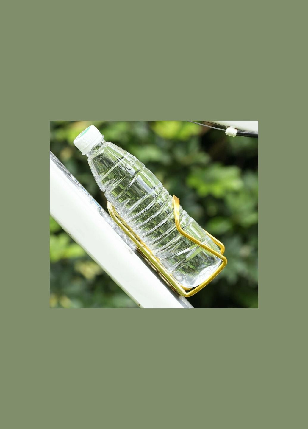 Флягодержатель велосипедный золотой No Brand (303429396)