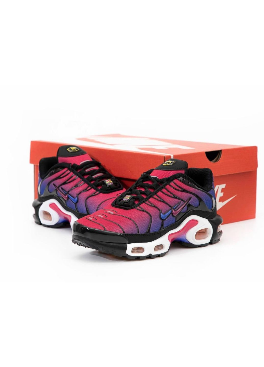 Цветные демисезонные кроссовки мужские nike air max plus tn barcelona найк аир макс тн плюс No Brand