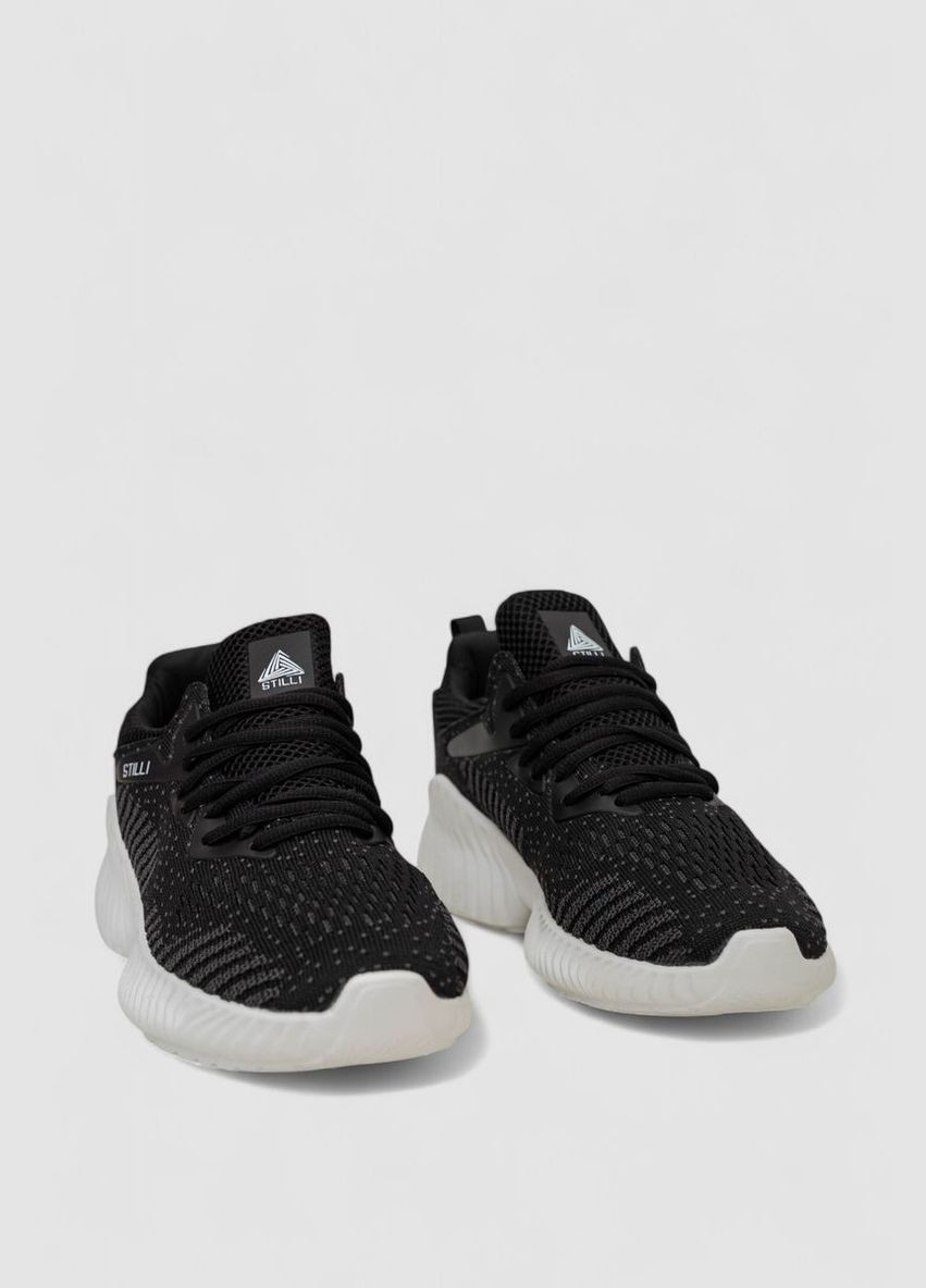 Черно-белые всесезонные кроссовки мужские,, 248rcx414 Stilli