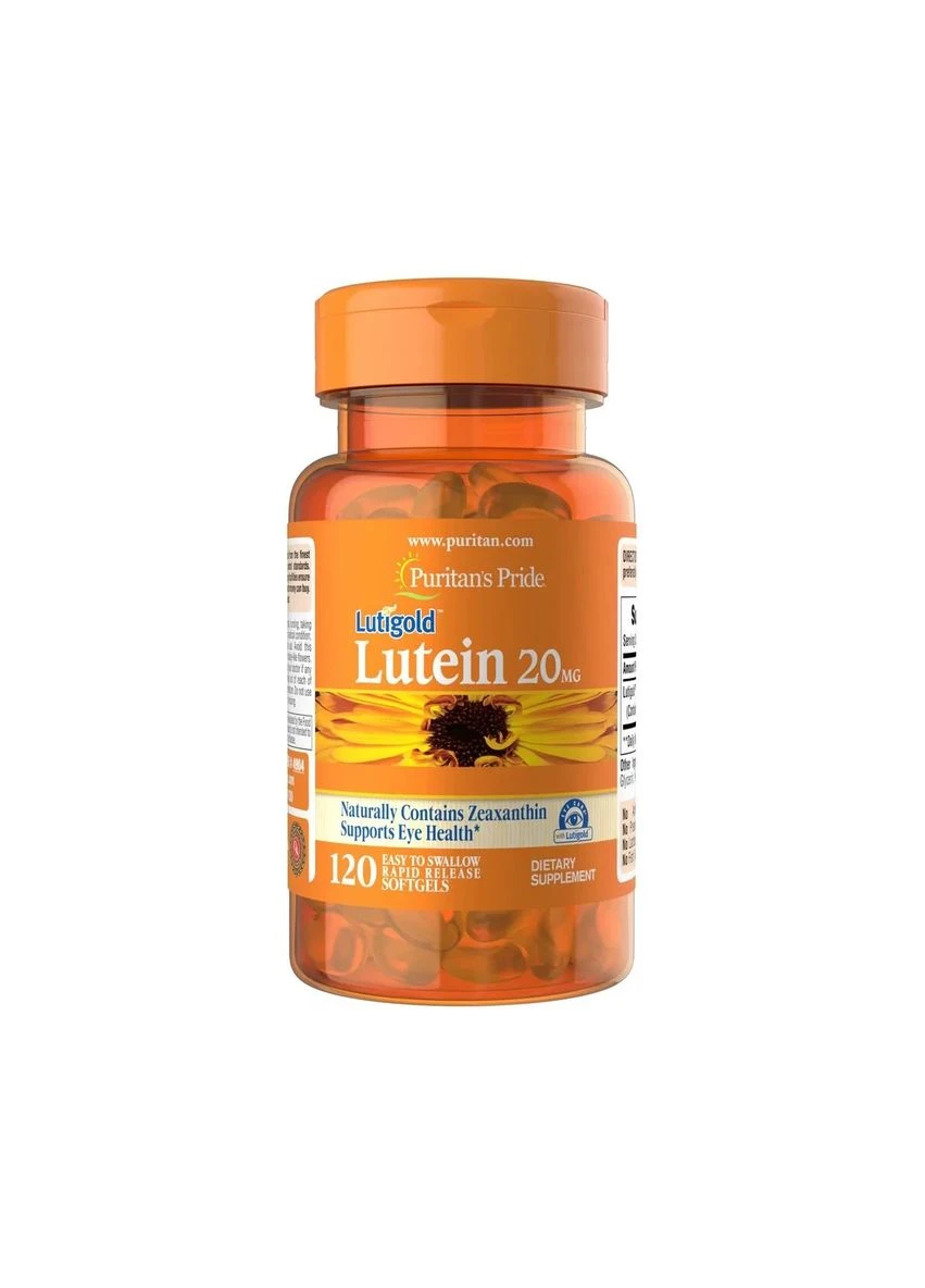 Лютеїн з зеаксантином Lutein with Zeaxanthin Puritan's Pride 20 мг 120 капсул Puritans Pride (380042542)
