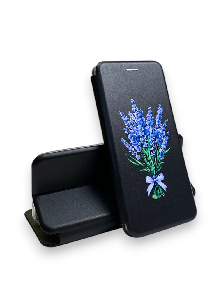 Чехол книжка с 3D принтом для C20 из экокожи с подставкой и магнитом черная gd2 Nokia (366233263)