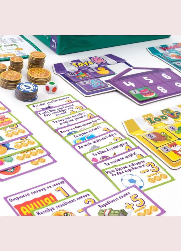 Настольная игра для детей «Играем в магазин» VT2312-06 От 5-ти лет Vladi toys (329887066)