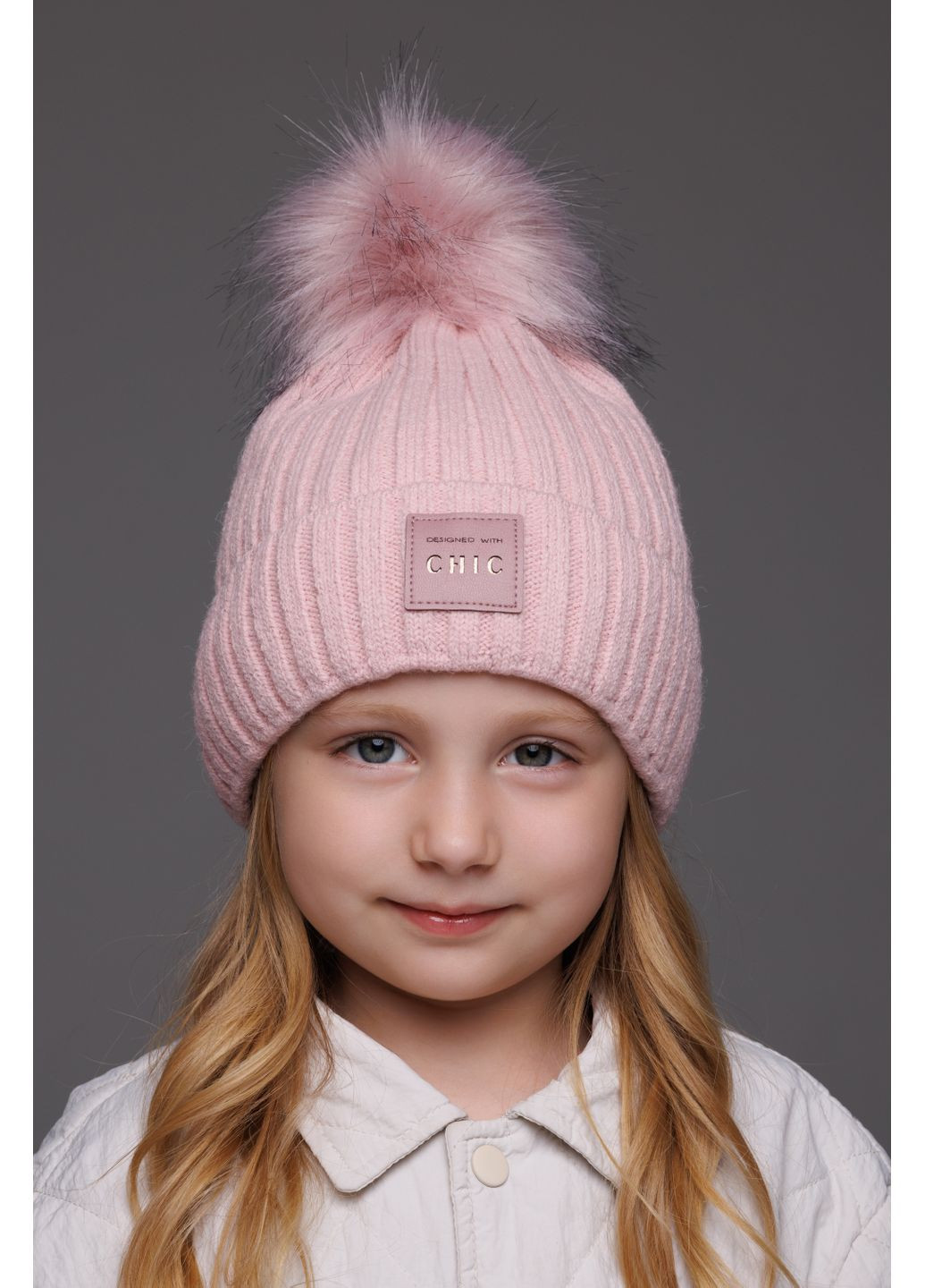 Шапка для дівчинки Діана K109 50-52 см. Alex K109-32 (364302903)