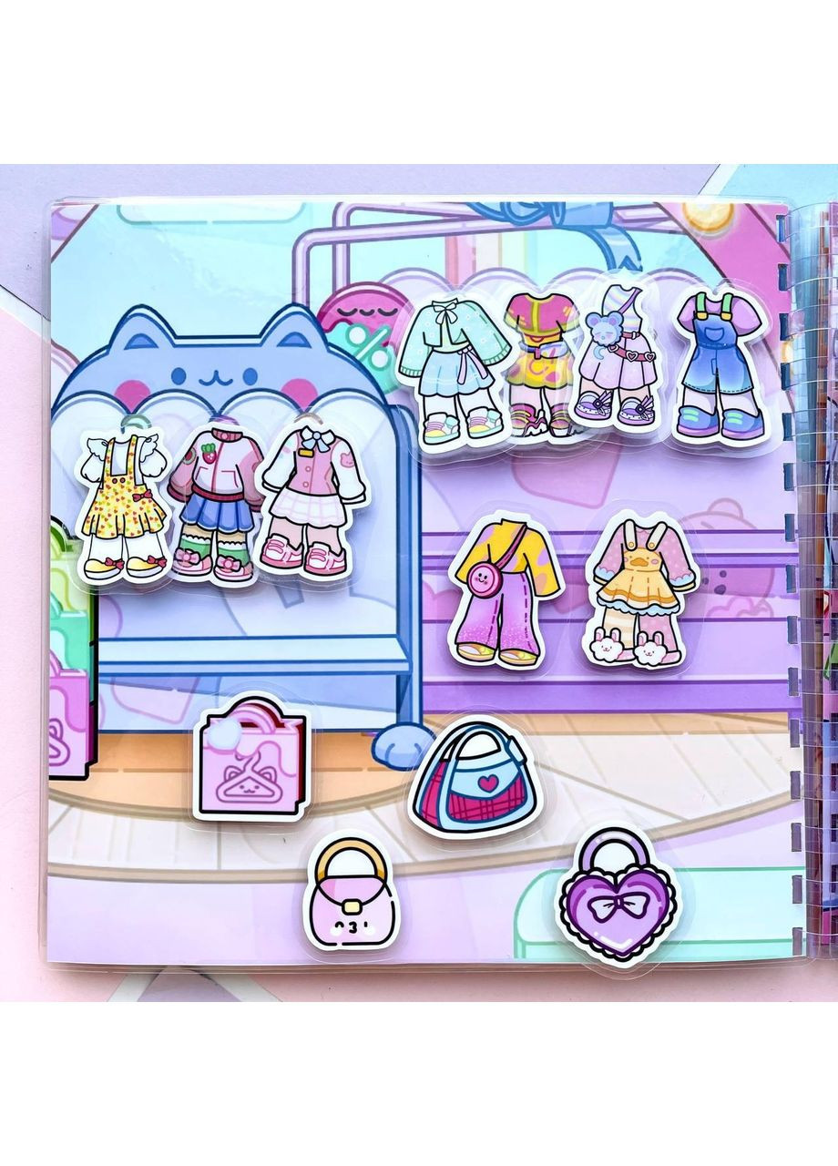 Avatar World «ГОРОДКО МОДНИЦ» книга на липучках No Brand (365762378)