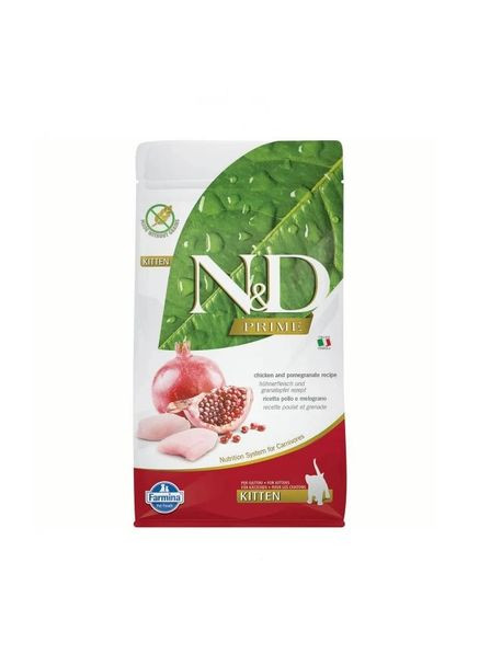 Беззерновой суxой корм для котят беременныx и лактирующиx кошек курица/гранат GRAIN FREE 5 кг (8010276032706) Farmina (308752553)