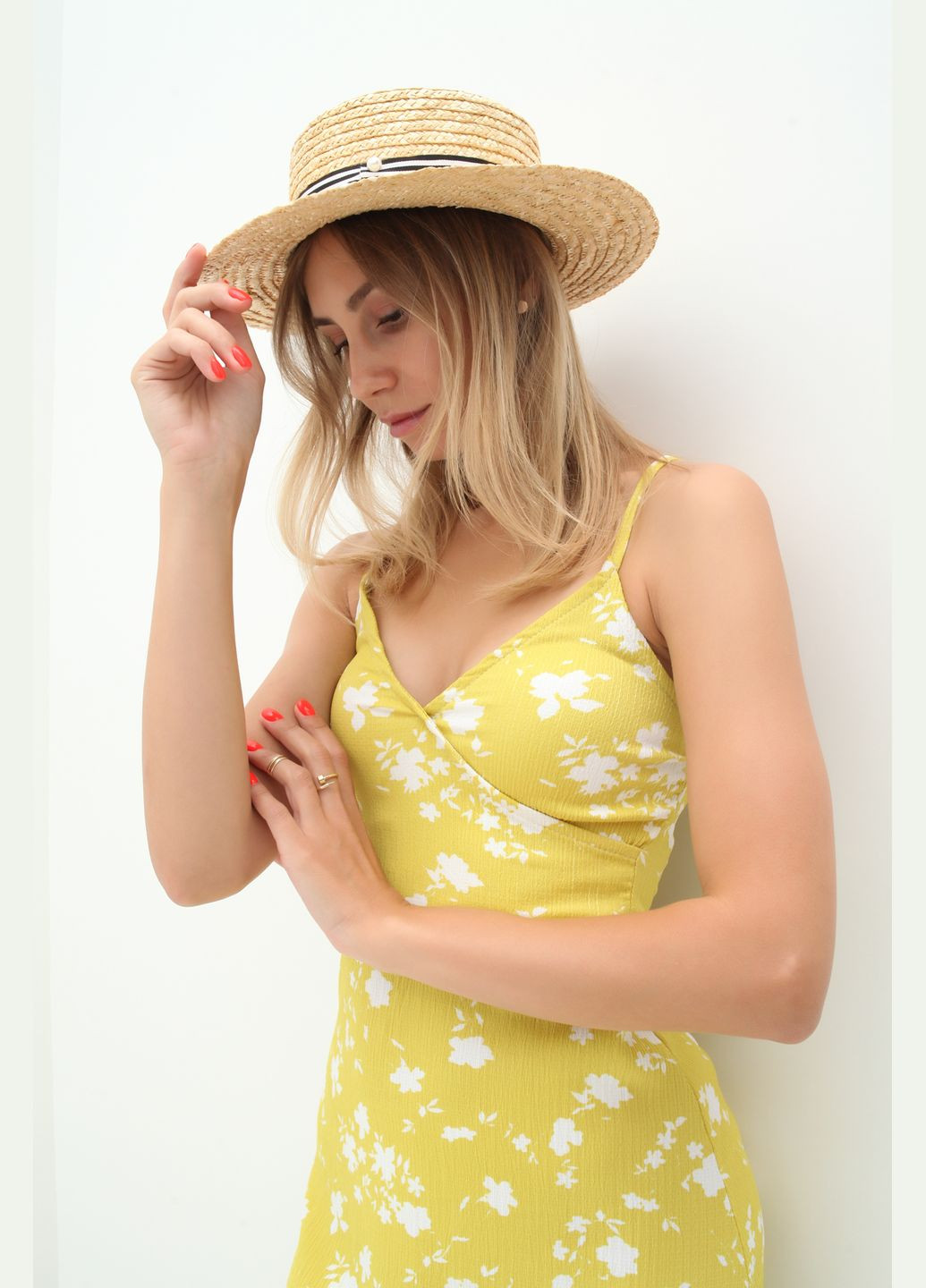 Красивый женский сарафан 22107 Poncik