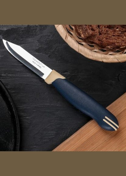 Набір ножів для овочів Multicolor 7.6 см, 2 шт (23511/213) Tramontina (328602338)