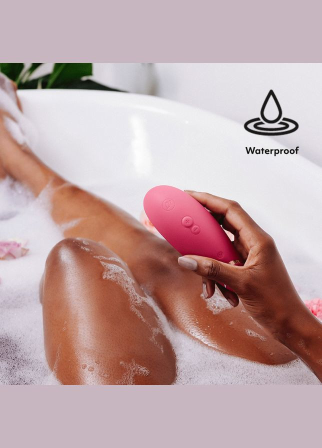 Бесконтактный вакуумный клиторальный стимулятор Premium 2 малиновый Womanizer (331171519)