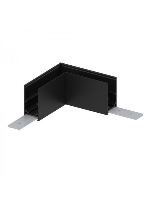 З'єднувач кутовий LD2021 для накладного шинопровода чорний Feron (365650902)