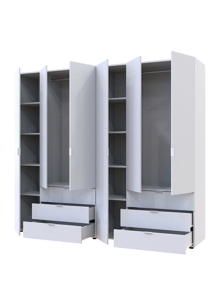 Комплект шкафов для одежды Гелар (2 шт.) 232,5х49,5х203,4 см (DRS-011115) Doros (361998900)