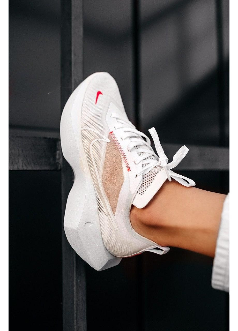 КРОССОВКИ ЖЕНСКИЕ NIKE VISTA LITE WHITE RED НАЙК ВИСТА ЛАЙТ No Brand белые демисезоны (368886118)