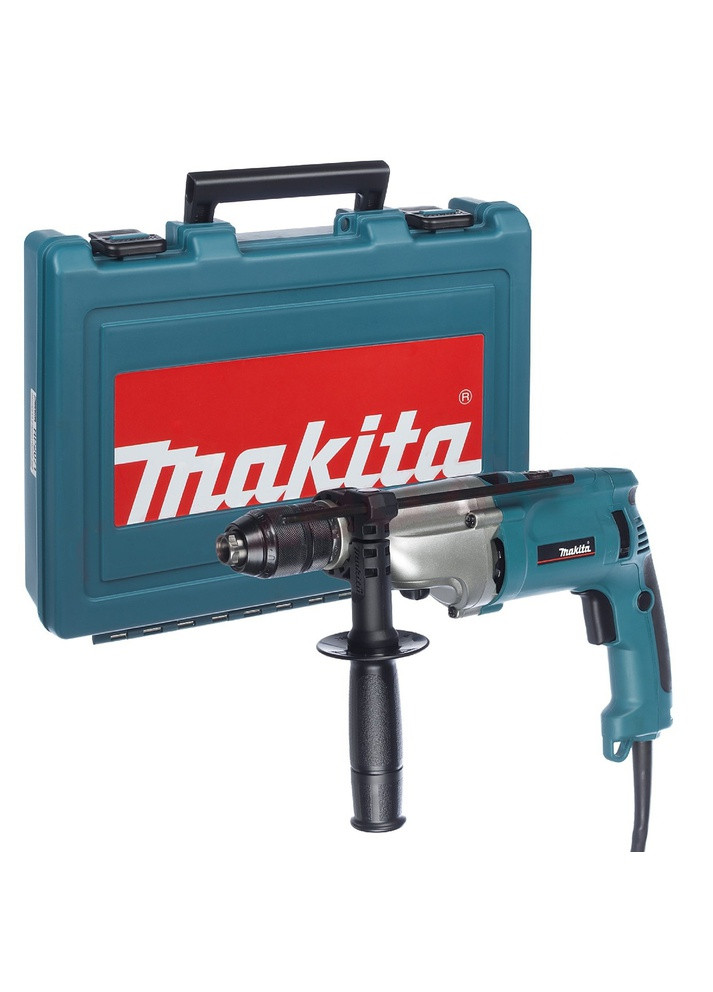 Дриль ударний HP2071 (1010Вт, 13мм) + кейс (4314) Makita (295035472)