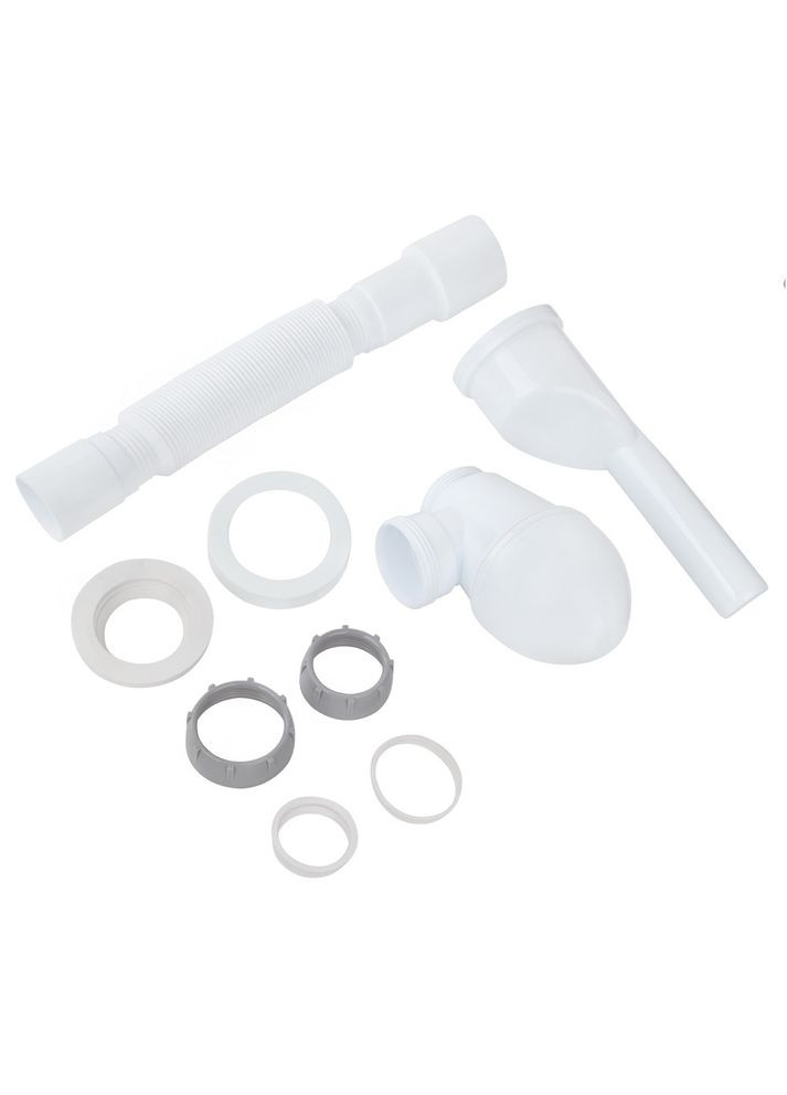 Сифон для писсуара SU1012, 600мм, с гофротрубой 40х40х50 ITAL (316095155)