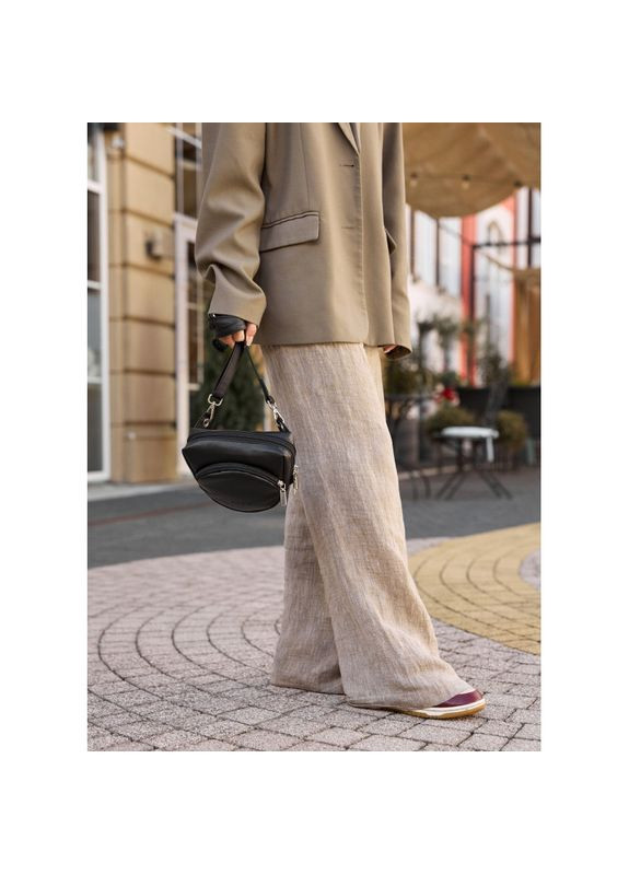 Жіноча сумка кроссбоді Sofi чорна Sambag (358888075)