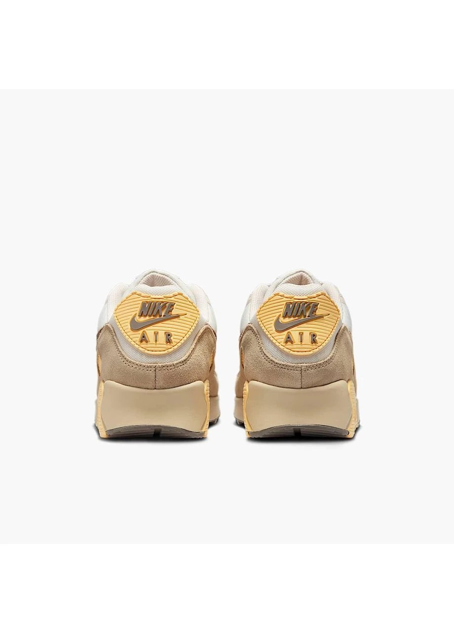 Бежеві кросівки air max 90 chamois beige ib6392-002 демісезон Nike
