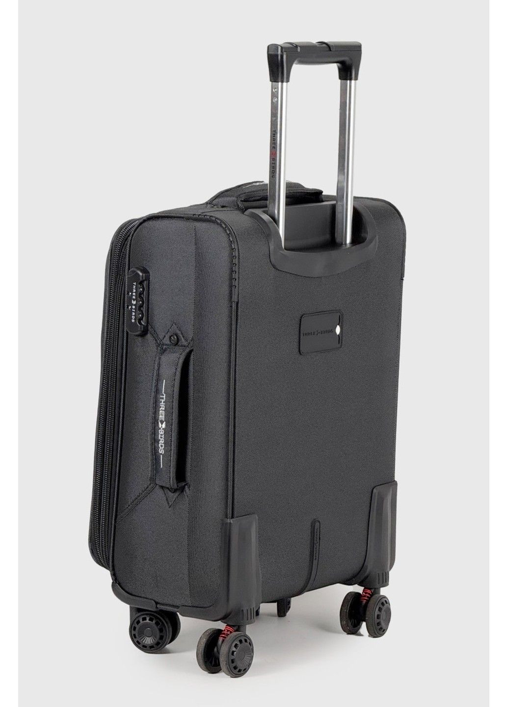 Маленький тканевый чемодан 6016-3-BL Three Birds (325985652)