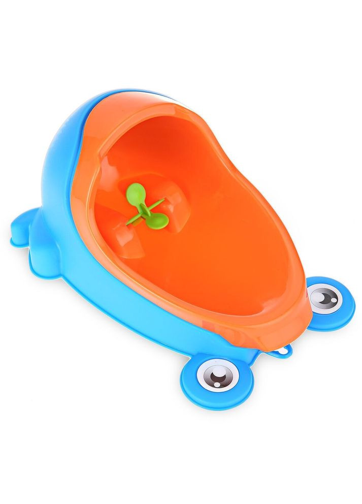 Дитячий пісуар Жаба LU1076 Блакитний з оранжевим No Brand (367959188)