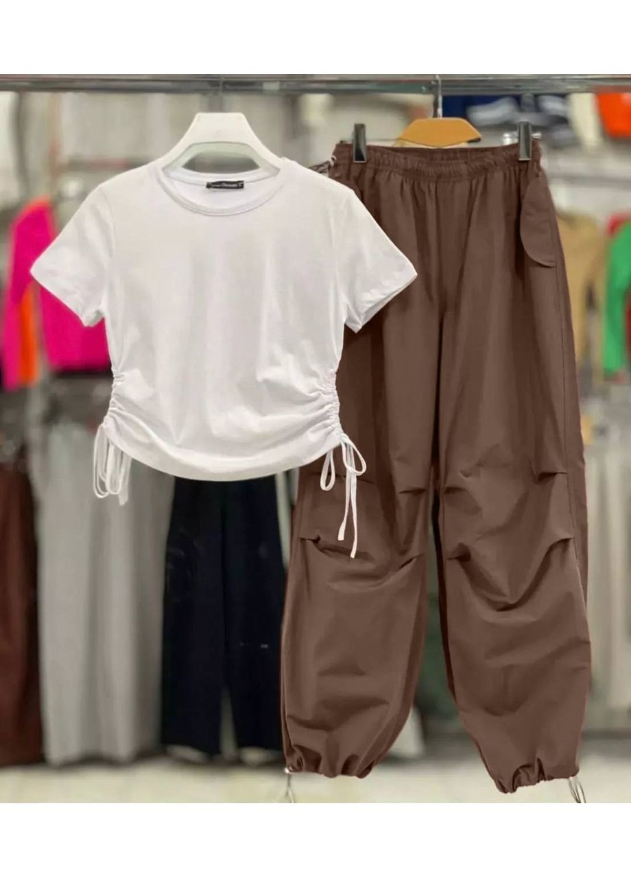 Крутий костюм з трендовими штанами карго Adelante (354698831)