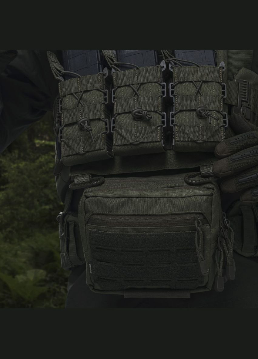 Сумка-напашник PRO. Размер (16х22 см). Материал Cordura 1000. Олива Ukrarmor (329741145)